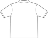 High Performance Polyester Polo Black Circle Logo