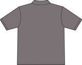 High Performance Polyester Polo Black Circle Logo