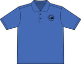 High Performance Polyester Polo Black Circle Logo