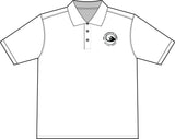 High Performance Polyester Polo Black Circle Logo