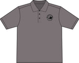 High Performance Polyester Polo Black Circle Logo