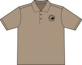 High Performance Polyester Polo Black Circle Logo