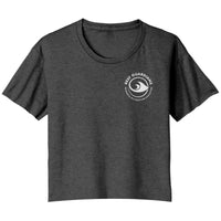 Reef Guardians Women's Crop T Shirt Small Front Logo