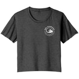 Reef Guardians Women's Crop T Shirt Small Front Logo